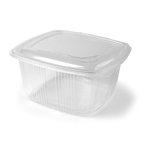 Reusable polypropylene containers with lid and hinged lid (Microwaveable)