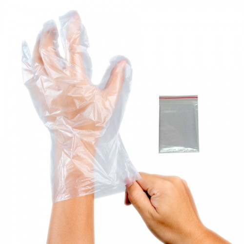 Polyethylene gloves