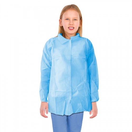 Non-woven cadet labcoat 35 gr