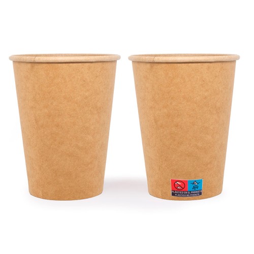 Cardboard cups for hot beverage