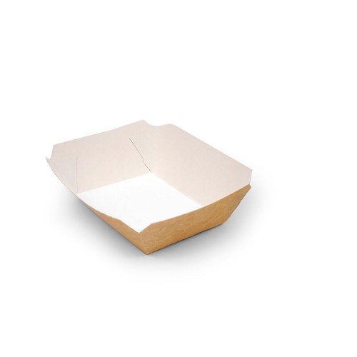 Fast food cardboard tray