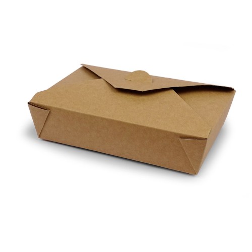 Take away packaging cardboard with polyethylene