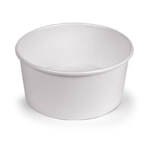 Cardboard container with polyethylene and lid