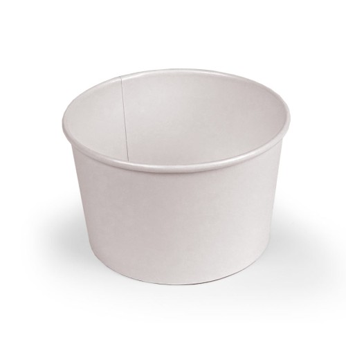 Cardboard container with polyethylene and lid