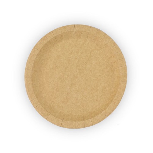 Greaseproof Kraft Cardboard Plates and Trays