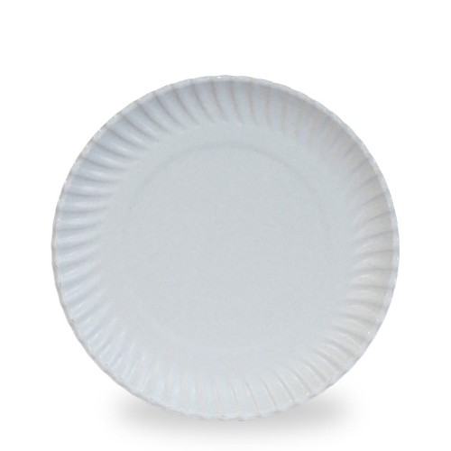 Platos cartoncillo blanco reciclado