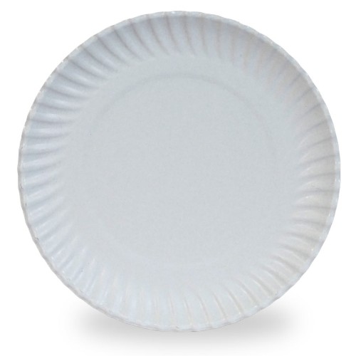 Platos cartoncillo blanco reciclado