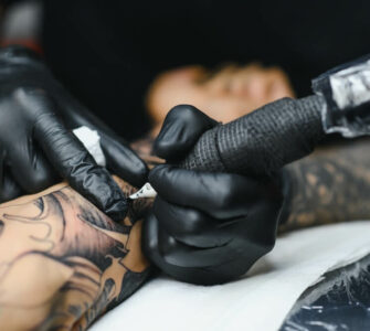 guantes para tatuar