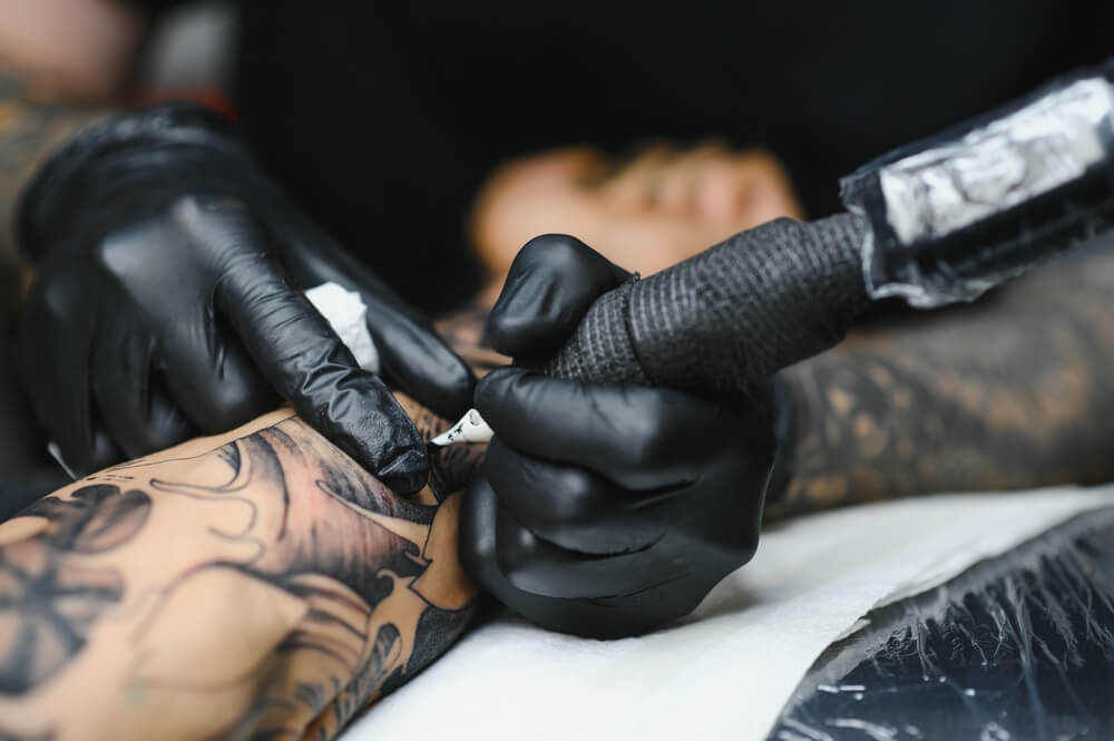 guantes para tatuar